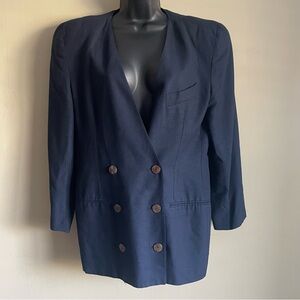 CHRISTIAN DIOR vintage double breasted blazer